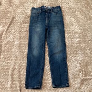 Oshkosh B’gosh Boys Straight Leg Medium Wash Denim Jeans, 7